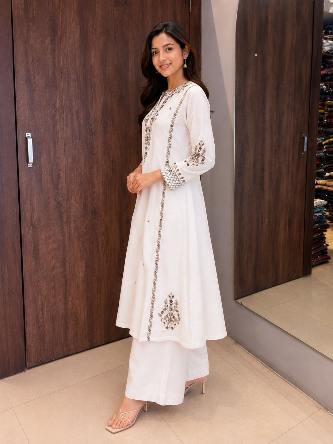Noor Chanderi Dupatta set
